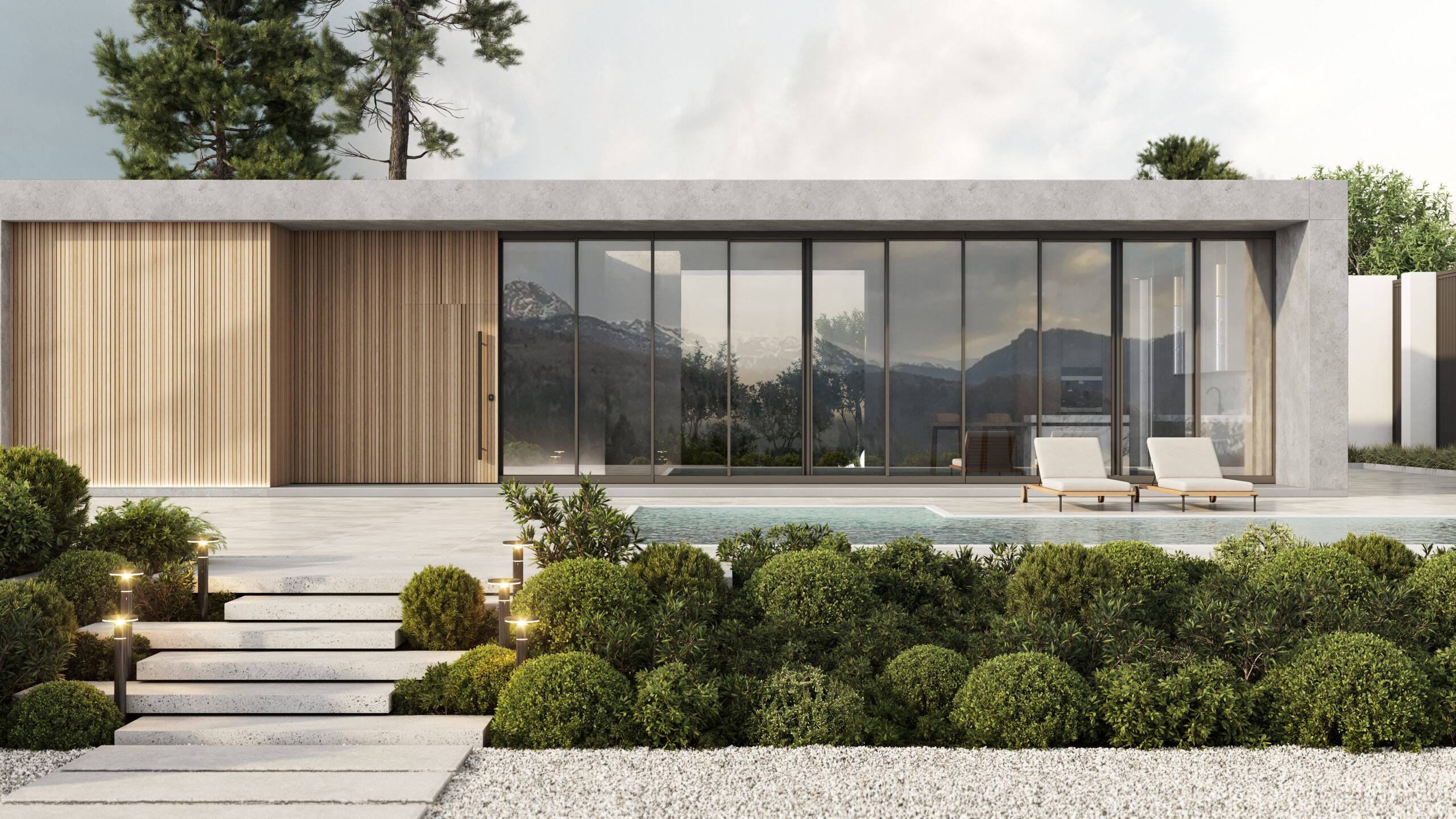 Residential construction project in Northern Virginia by Treun Construction Group